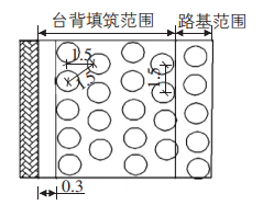 橋涵臺背夯點(diǎn)示意圖